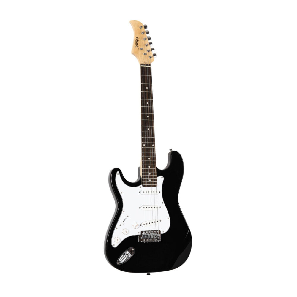 VZ ST309 01LFBK GUITARRA ELECTRICA 39 PARA ZURDOS COLOR NEGRO VOZZEX vz-st309-01lfbk-guitarra-electrica-39-para-zurdos-color-negro-vozzex